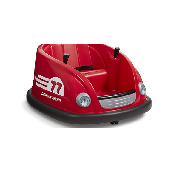 Radio Flyer 6V Battery Powered Bumper Car, Electric Ride On with Remote