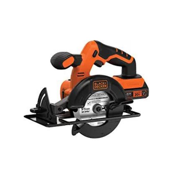 BLACK+DECKER 20V MAX* POWERCONNECT Sierra circular inalámbrica de 5-1/2 pulgadas