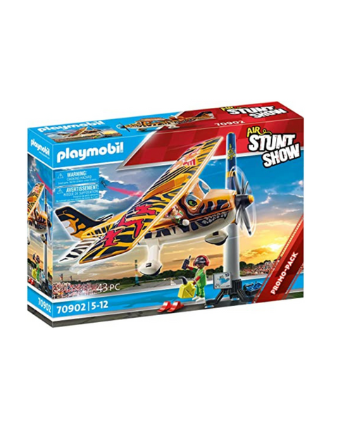 Playmobil Air Stunt Show Avión de Hélice Tigre