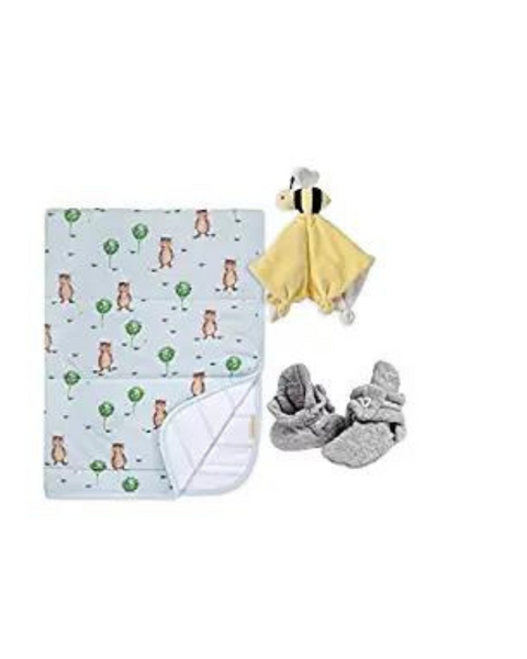 Burt's Bees Baby Unisex Organic Cotton Essentials Gift Set