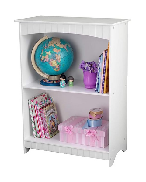 KidKraft Nantucket Children’s Wooden 2-Shelf Bookcase
