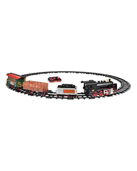 Amazon Basics Remote Control Battery Operated 4-Car Train Set