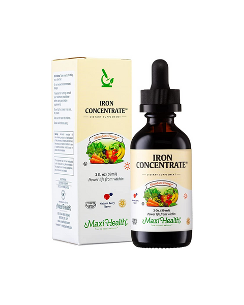Suplemento de hierro Maxi Health 15 mg por ml