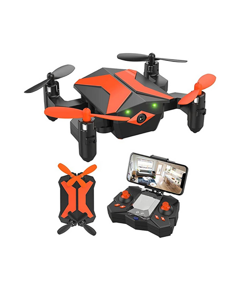 Drone con cámara - Drones FPV para niños, RC Quadcopter Tiny Drone