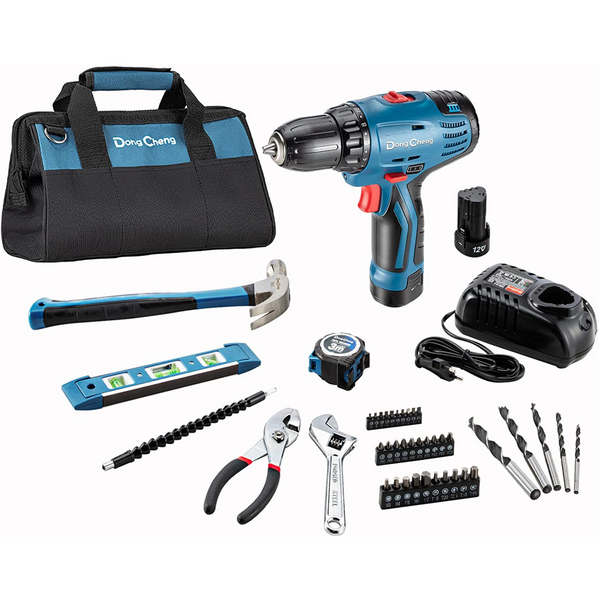 12V Max Cordless Drill Driver With 46 Accessories