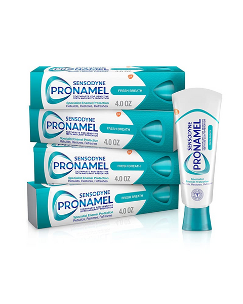 4-Pack 4-Oz Sensodyne Pronamel Sensitive Toothpaste