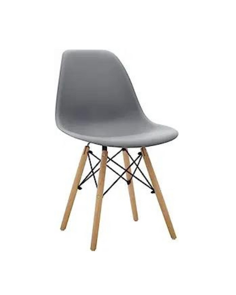CangLong Modern Mid-Century Shell Lounge Plastic Chair