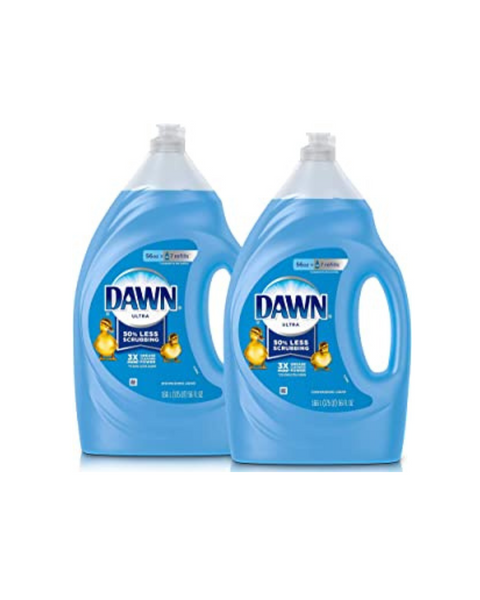 Paquete de 2 recambios de líquido para lavavajillas Dawn Ultra de 56 onzas (original)