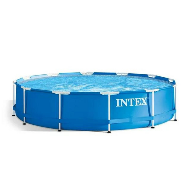 Intex 12 ft x 30 in Easy-to-Set-up Round Above Ground Swimming Pool