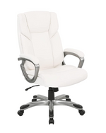 Amazon Basics High-Back Bonded Leather Executive Office Desk Chair