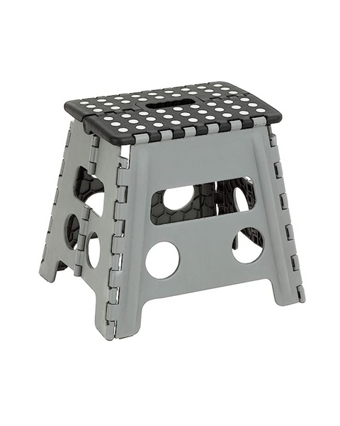 Honey-Can-Do 12.8 Inch Folding Step Stool with Anti-Slip Surface