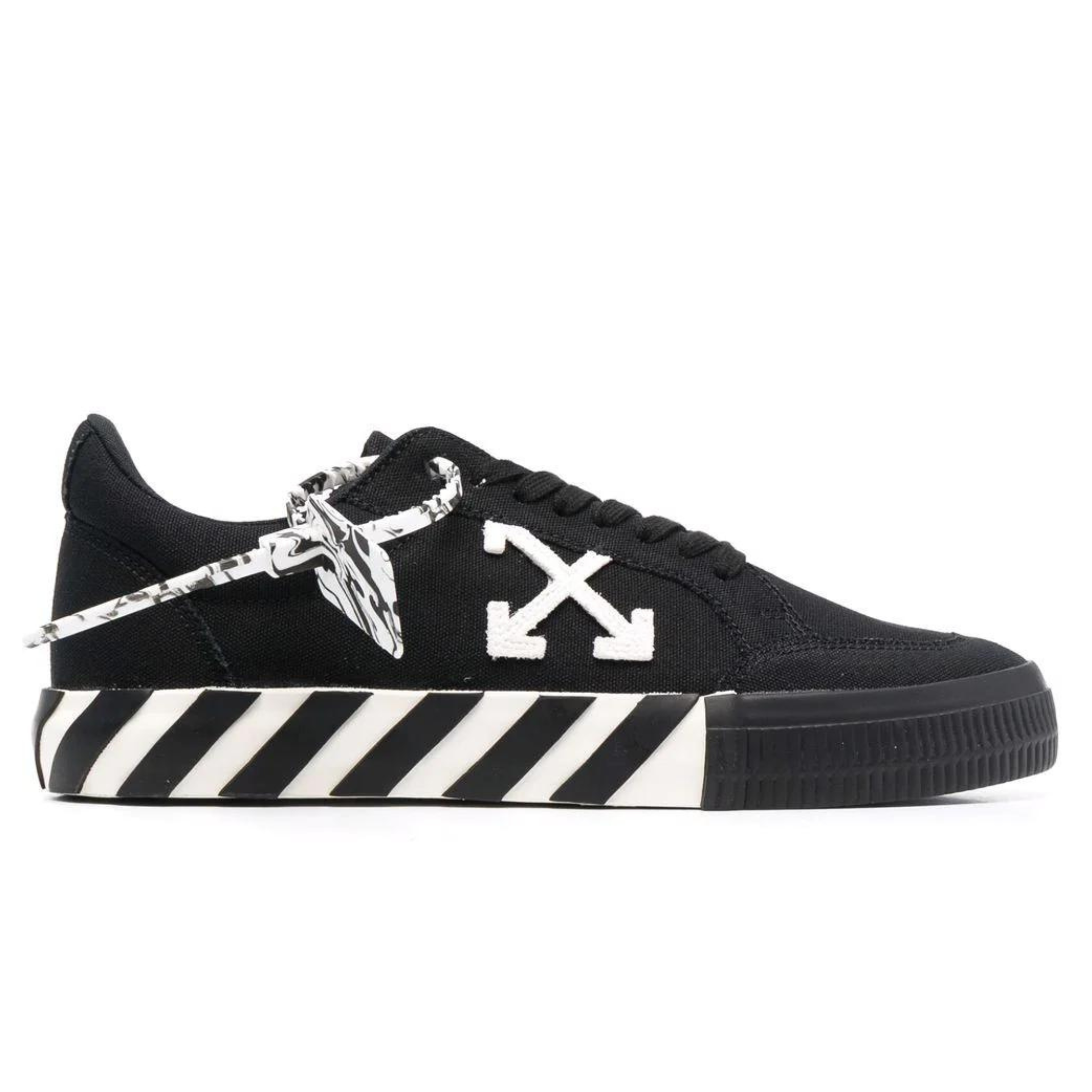 Off-White Low Vulcanized Canvas Sneakers
