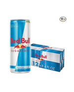 12 Cans of Red Bull Sugar Free Energy Drink