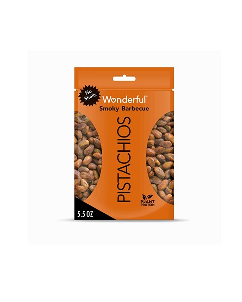 Wonderful Pistachios, No Shells, Smoky Barbecue Nuts
