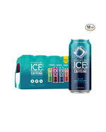 12-Pack Sparkling Ice +Caffeine Variety Pack 16oz Can