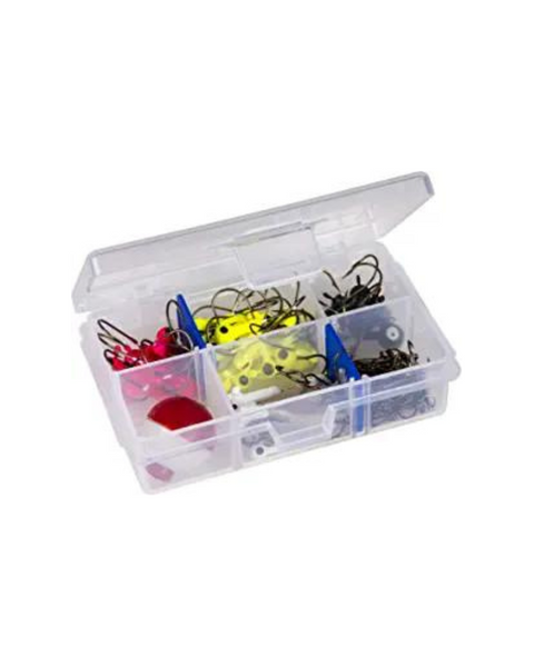 Flambeau Outdoors Tuff Trainer Fishing Tackle Tray Box w/ 6 Compartments
