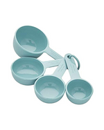 Set Of 4 KitchenAid Blue Measuring Cups