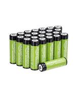 Amazon Basics 24-Pack Rechargeable AA NiMH Batteries