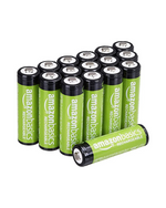 Amazon Basics 16-Pack Rechargeable AA NiMH Batteries