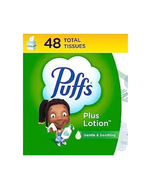 2 Boxes of Puffs Plus Lotion Facial Tissues (48 Tissues Per Box)