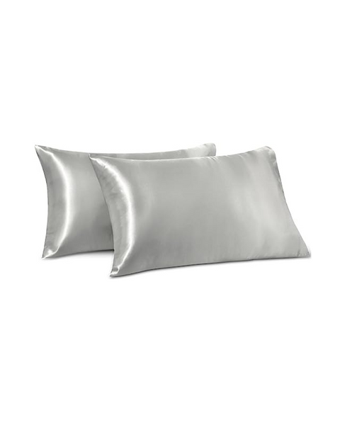 Pack of 2 Satin Pillow Cases (King; 2 Colors)