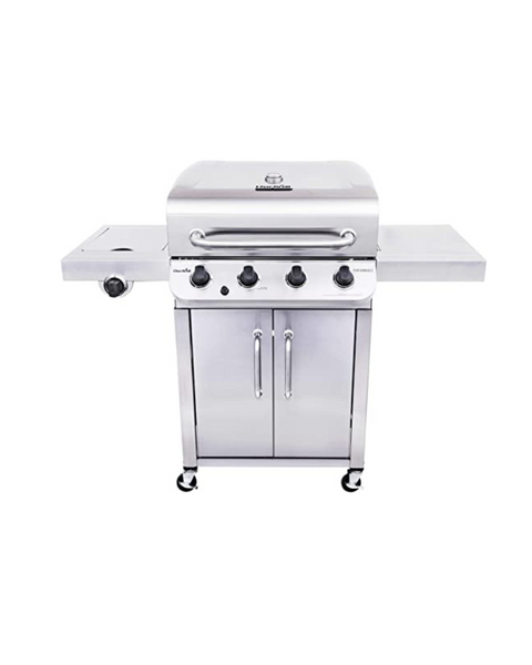 Char-Broil Performance Stainless Steel 4-Burner Cabinet Style Liquid Propane Gas Grill