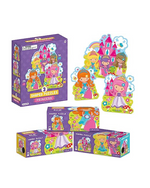 Ceaco – 3 in 1 Multipack Princess Jigsaw Puzzles
