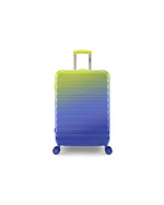 iFLY Hardside Luggage Fibertech 24" Checked, Ocean Sunrise