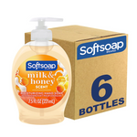 6 Bottles Of Softsoap Liquid Hand Soap