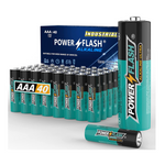 24 And 40 AAA Power Flash Batteries On Sale