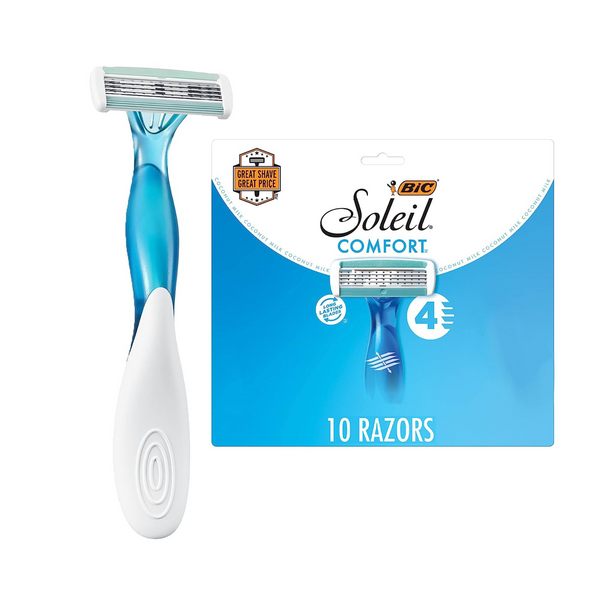 30 BIC Soleil Comfort Disposable Razors for Women