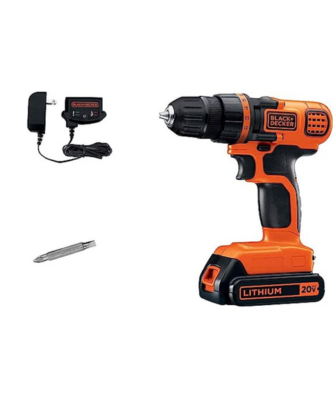 Taladro y atornillador inalámbrico BLACK+DECKER 20V MAX