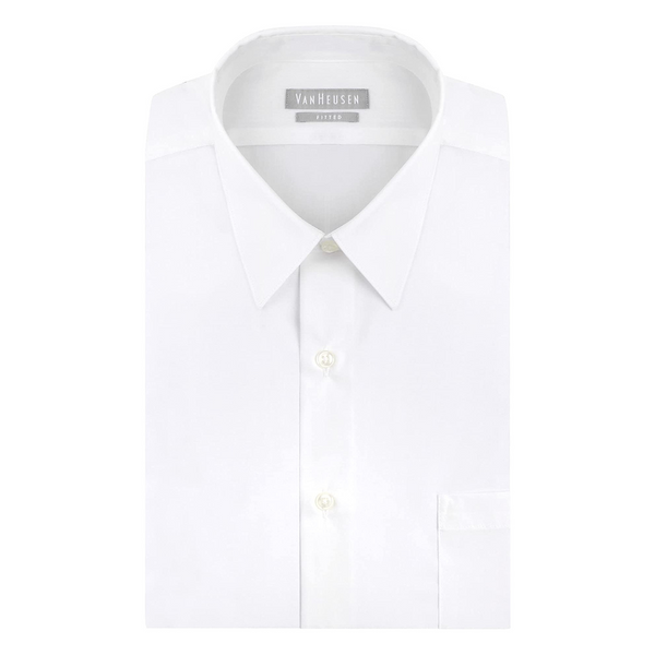 Van Heusen Long And Short Sleeve Dress Shirts On Sale