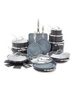 GreenPan Valencia Pro Hard Anodized Healthy Ceramic Nonstick 22 Piece Cookware Pots and Pans Set
