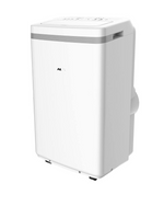 AuxAC White 10,000 BTU Portable Air Conditioner with Wheels