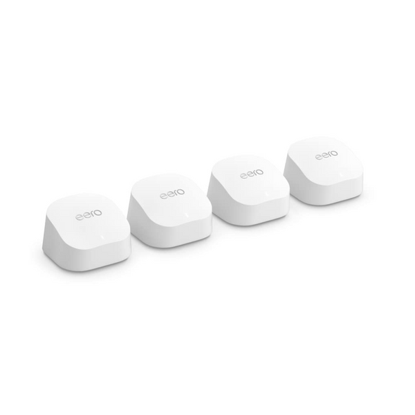 Juego de 4 sistemas Wi-Fi en malla Amazon eero 6+