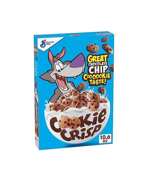 Cookie Crisp, Breakfast Cereal, Chocolate Chip Cookie Taste, 10.6 oz