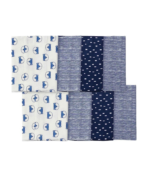 Gerber Unisex-Baby 8-Pack Cotton Flannel Burp Cloths