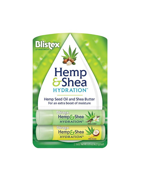 Blistex Hemp & Shea Hydration (2-Ct Pack)