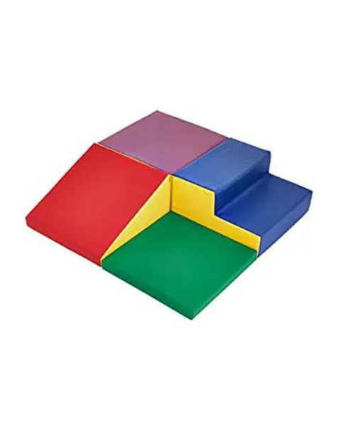 Amazon Basics Kids Soft Play 4-Piece Corner Climber