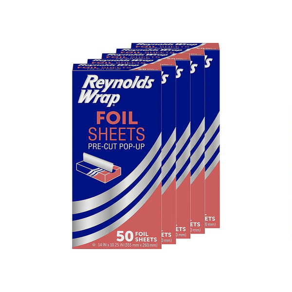 250 Reynolds Wrap Pre-Cut Pop-Up Aluminum Foil Sheets