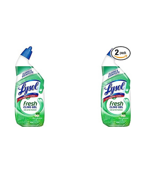 Paquete de 2 24 oz. Limpiador de inodoros Lysol