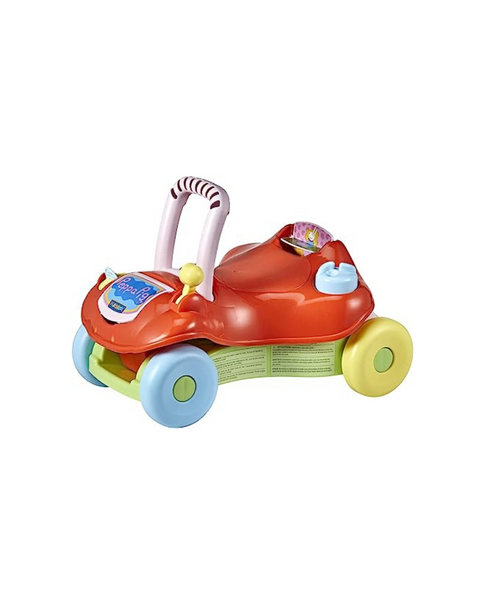 Playskool Step Start Walk ‘n Ride Peppa Pig Active 2-in-1 Ride-On and Walker Toy