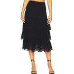 Ronda Tiered Midi Skirt