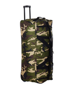 Rockland 40 Inch Camouflage Rolling Duffel Bag