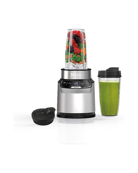 Ninja BN401 Nutri Pro Compact Personal Blender, Auto-iQ Technology