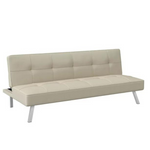 Serta Chelsea Modern Futon with Tufted Back (3 Styles)