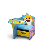 Baby Shark Chair Desk with Storage Bin