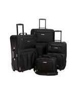 4-Piece Rockland Journey Softside Upright Luggage Set