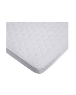 American Baby Company Waterproof Quilted Cotton Cradle/Bassinet Size Fitted Mattress Pad Cover